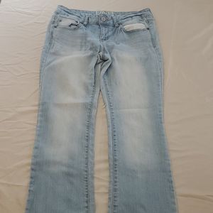 Light Denim Boot Cut Jeans